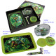 1T. Set con pipa, grinder Ø 6 cm., cenicero y bandeja