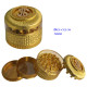 1T. Ø 6,5 cm. Grinder «Dolar» 4 partes
