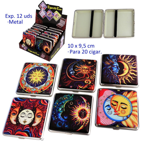 1T. Expositor con 12 pitilleras metal para 20 cigarrillos