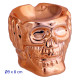 1T. Cenicero de mesa «Calavera» cobre