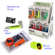 1T. Expositor con 24 blisters  de pipa y grinder con rejillas