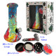 1T. Set con bong, grinder y pipa