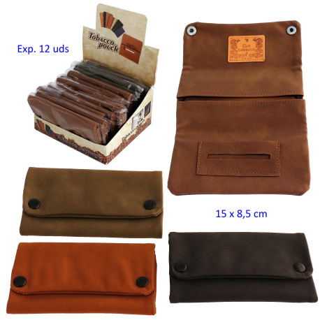 1T. Expositor con 12 bolsas para picadura de tabaco