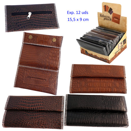 1T. Expositor con 12 bolsas para picadura de tabaco