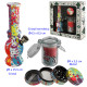 5T. Set con bong, grinder y bote