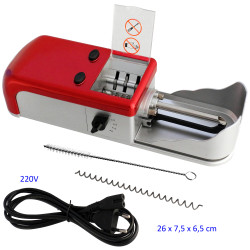 1T. Máquina eléctrica llenadora de tubos roja