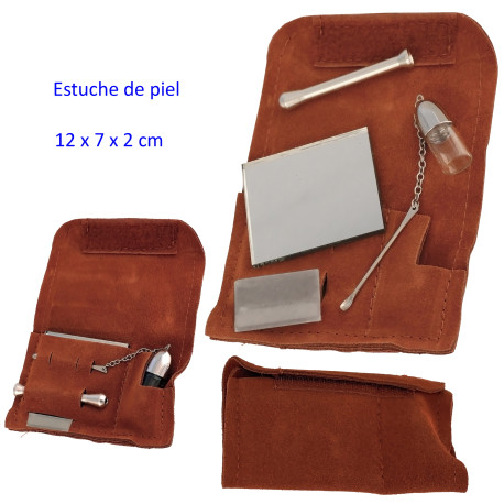 1T. Kit portable en ante con accesorios