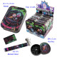 1T. Expositor 12 sets caja, pipa y grinder