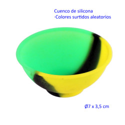 1T. Cuenco silicona colores surtidos
