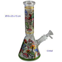 1T. 25 cm Bong de cristal