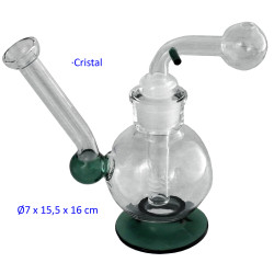 1T. 16 cm Bong de cristal