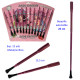 1T. Expositor con 12 boquillas extensibles rosas