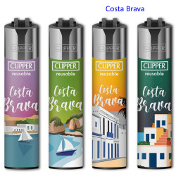 4T. Clipper «COSTA BRAVA 2024» Exp. 48 encendedores
