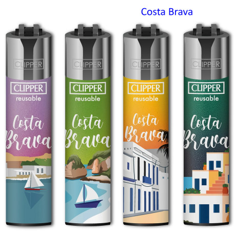 4T. Clipper «COSTA BRAVA 2024» Exp. 48 encendedores