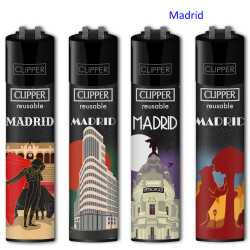 4T. Clipper «MADRID 2024» Exp. 48 encendedores