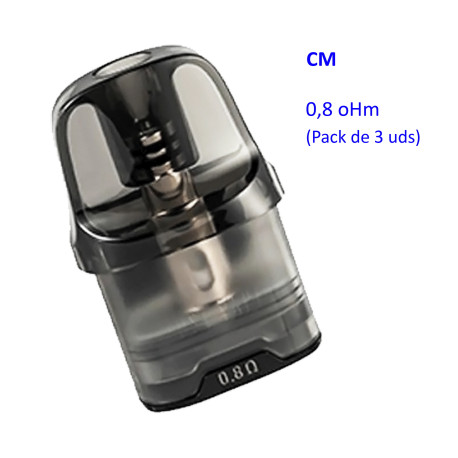 4T. Pod para Lost Vape Ursa V2 0.8 ohm (pack de 3)