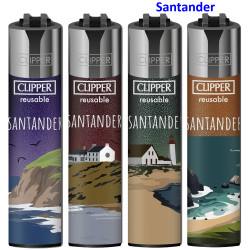 4T. Clipper «SANTANDER 2024» Exp. 48 encendedores