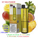 4T. Yellow Edition 20 mg. «IVG 2400» Vaper desechable 4 en 1