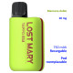 4T. Kit Double Apple 20 mg. «Lost Mary TAPPO» recargable
