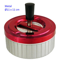1T. Cenicero automático 11 cm. de metal