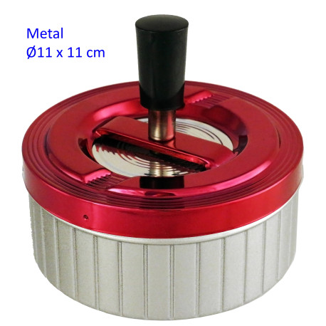 1T. Cenicero automático 11 cm. de metal