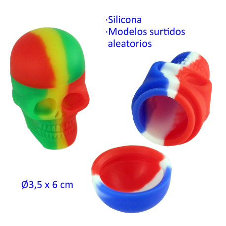 1T. Caja silicona craneo