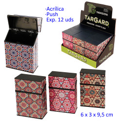 1T. Expositor con 12 tabaqueras acrílicas «TG»