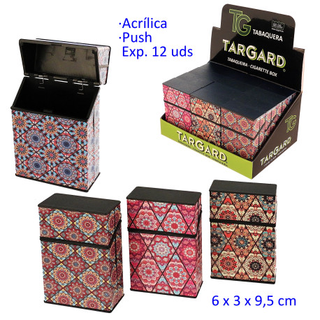 1T. Expositor con 12 tabaqueras acrílicas «TG»