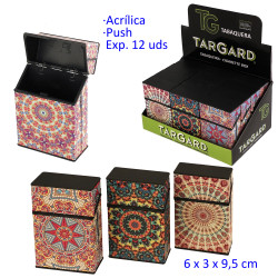1T. Expositor con 12 tabaqueras acrílicas «TG»