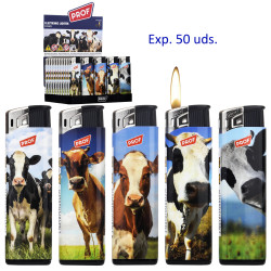 3T. Expositor con 50 encendedores piezo «Prof» gradient dots