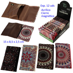 1T. Expositor con 12 bolsas «TG» para picadura de tabaco