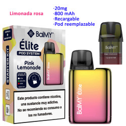 4T. Pink Lemonade 20 mg. «BALMY ÉLITE» Kit recargable