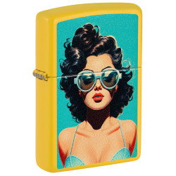 3T. Encendedor «Zippo» 46019 Vintage Pinup Design