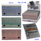 3T. Expositor con 12 bolsas para picadura de tabaco «Champ» Colorful waves