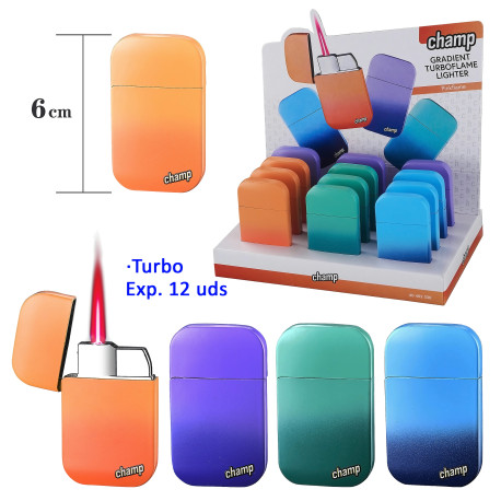 3T. Expositor con 12 encendedores turbo «Champ» Gradient