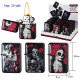 3T. Expositor con 12 encendedores piedra «Champ» girl and skull