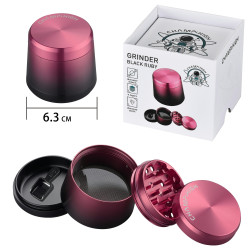3T. Ø6,3 cm. Grinder de aluminio «Champ» ruby