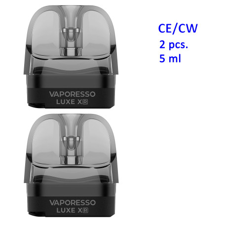 4T. Pod MTL para Luxe XR 5ml (2pcs) - Vaporesso - Capacidad : 5 ml