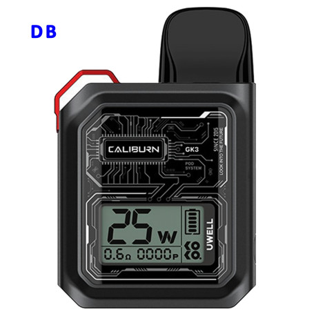 4T. Black Caliburn GK3 900mAh - Uwell
