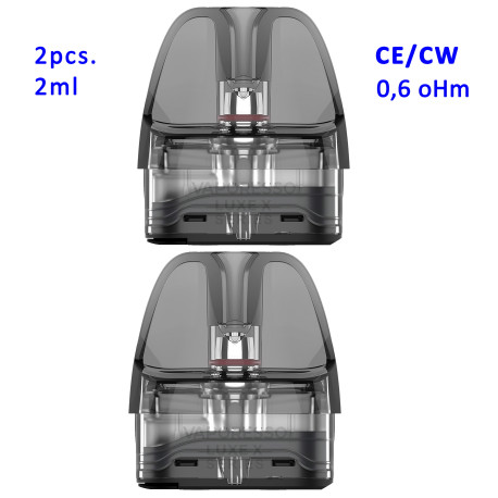 4T. Pod Luxe X Series Corex 2.0 2ml 0.6 ohm (2pcs) - Vaporesso