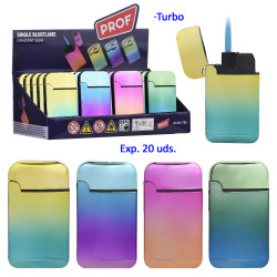 3T. Expositor con 20 encendedores jet flame «Prof» gradient