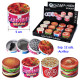 3T. Ø 5 cm. Expositor con 12 Grinders «CHAMP» yumi 3