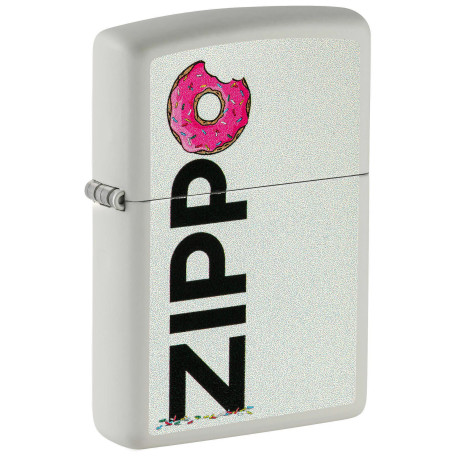 3T. Encendedor «Zippo» 214 White Matte