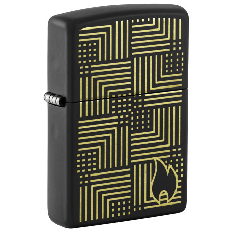 3T. Encendedor «Zippo» 218 Black Matte