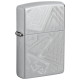 3T. Encendedor «Zippo» 205 Satin Chrome