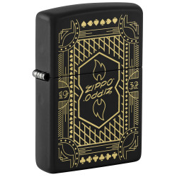 3T. Encendedor «Zippo» 218 Black Matte