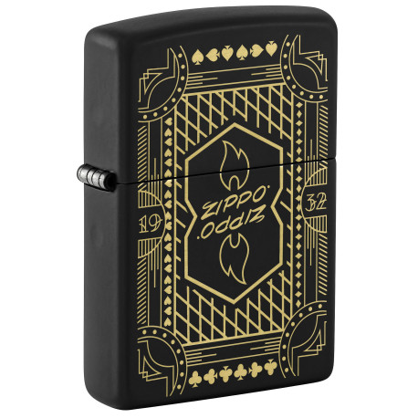 3T. Encendedor «Zippo» 218 Black Matte