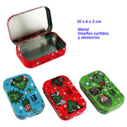 1T. Caja metálica diseños surtidos