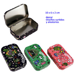 1T. Caja metálica diseños surtidos