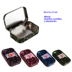 1T. Caja metálica diseños surtidos